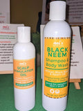 Black Neem Shampoo & Body Wash 8oz.